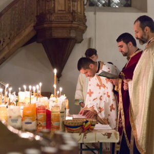 Taina Sf. Maslu, săvărșită împreună cu P.S. Sofian. A avut loc vineri, 16 Noiembrie, ora 19.00